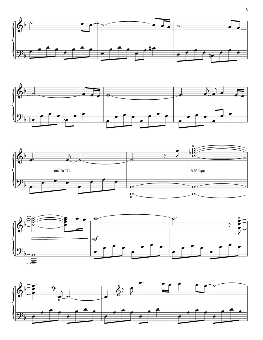 White Sands Piano Solo scores gallery preview page 3
