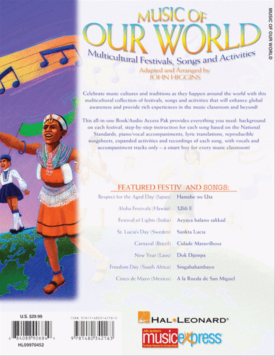 Music of Our World Choir scores gallery preview page 9