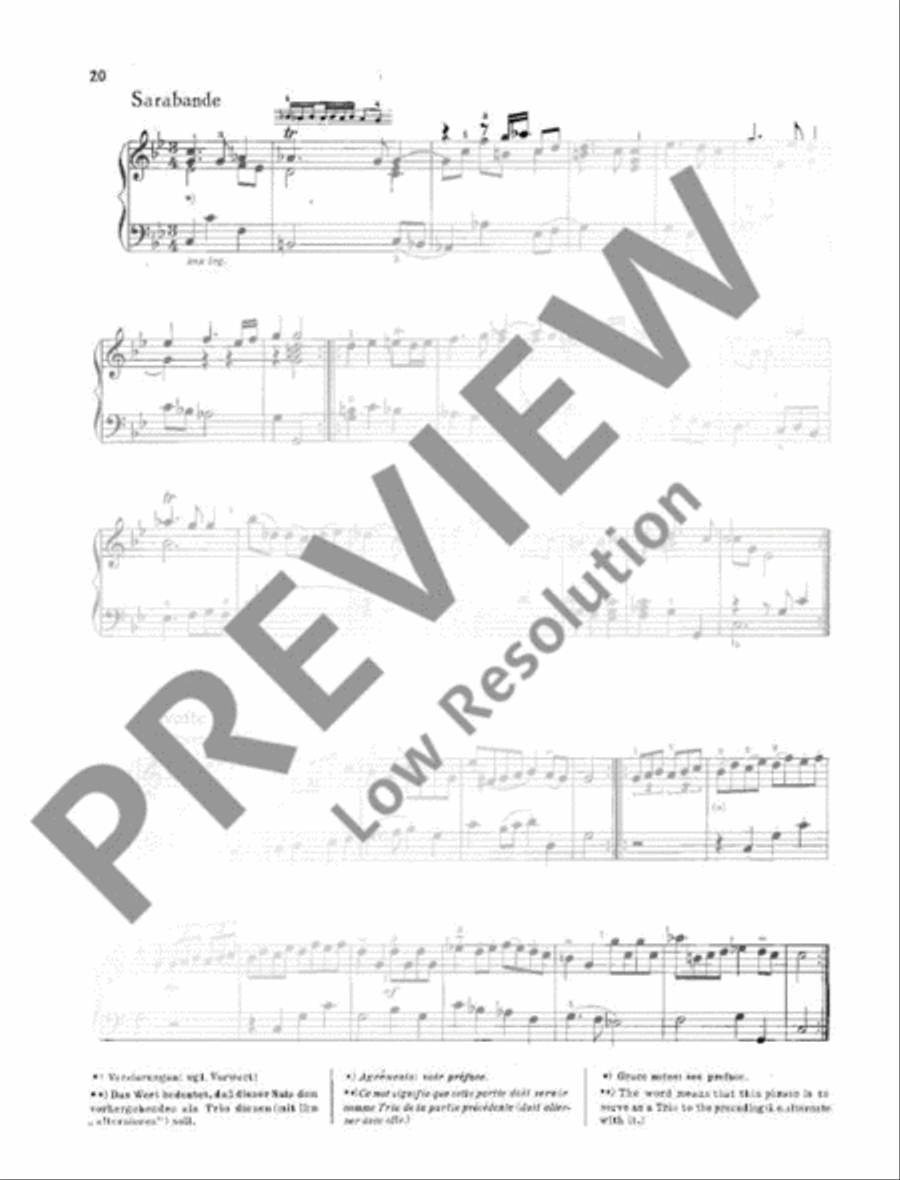 Partitas and Pieces Partitas and Pieces Harpsichord scores gallery preview page 21