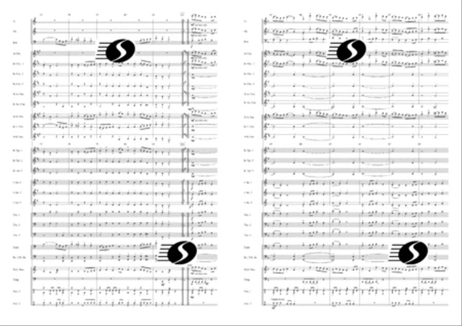 Irish Sketches Concert Band scores gallery preview page 5