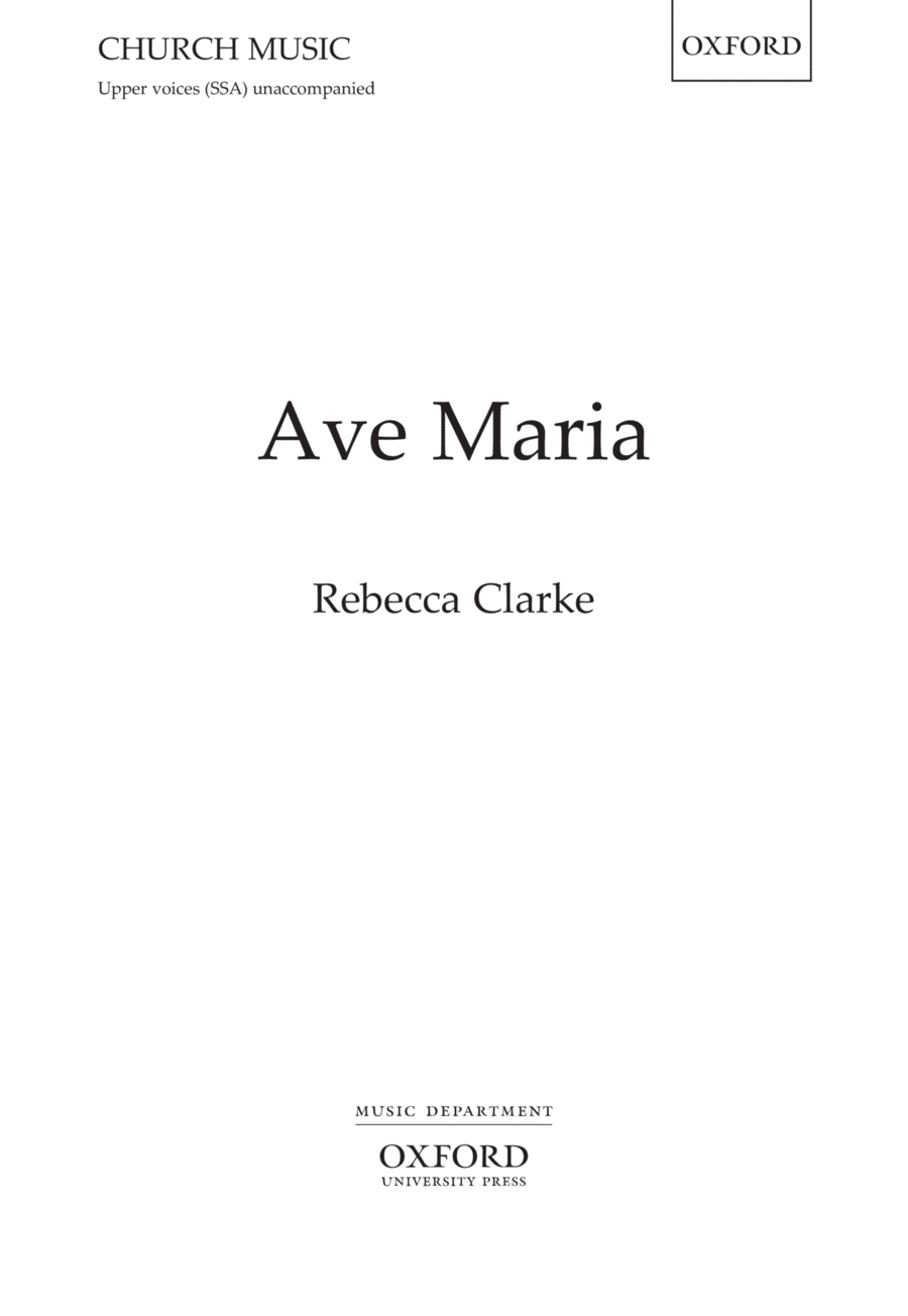 Book cover for Ave Maria