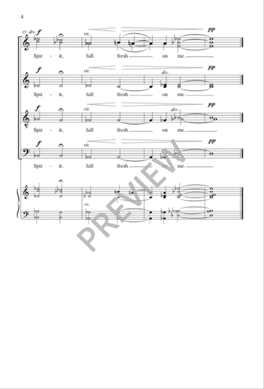 Two Choral Introits SSAATTBB scores gallery preview page 4
