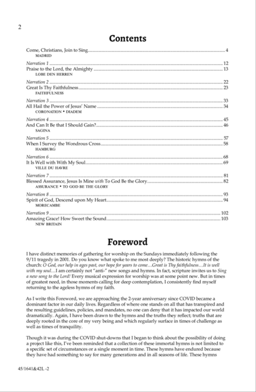 A Festival of Hymns SATB (Digital Download) 4-Part scores gallery preview page 2