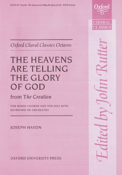 The heavens are telling (from The Creation)
