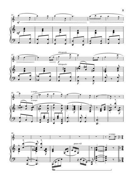 Children's Intermezzo by Samuel Coleridge-Taylor for Violin and Piano