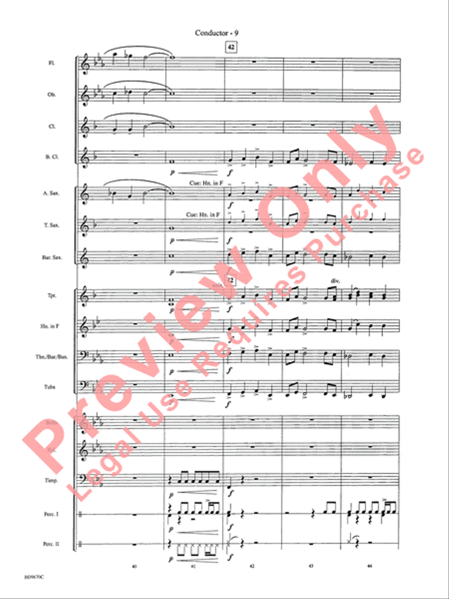 Engines of Resistance Concert Band scores gallery preview page 12