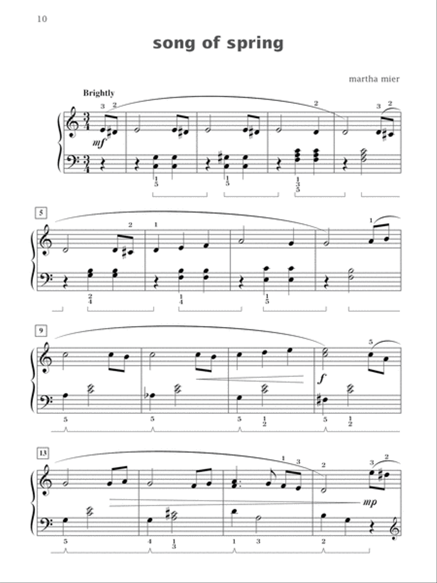 Reflections, Book 2 Reflections, Book 2 Easy Piano scores gallery preview page 4