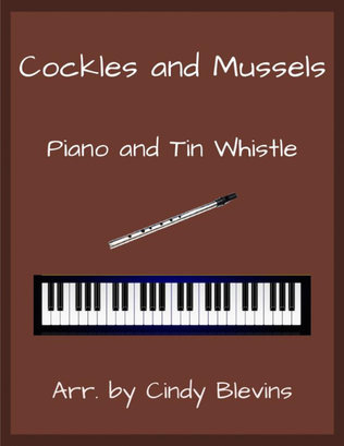 Book cover for Cockles and Mussels, Piano and Tin Whistle (D)