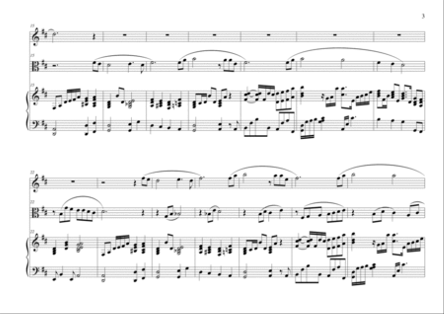 Heart & Soul- Piano Trio scores gallery preview page 3