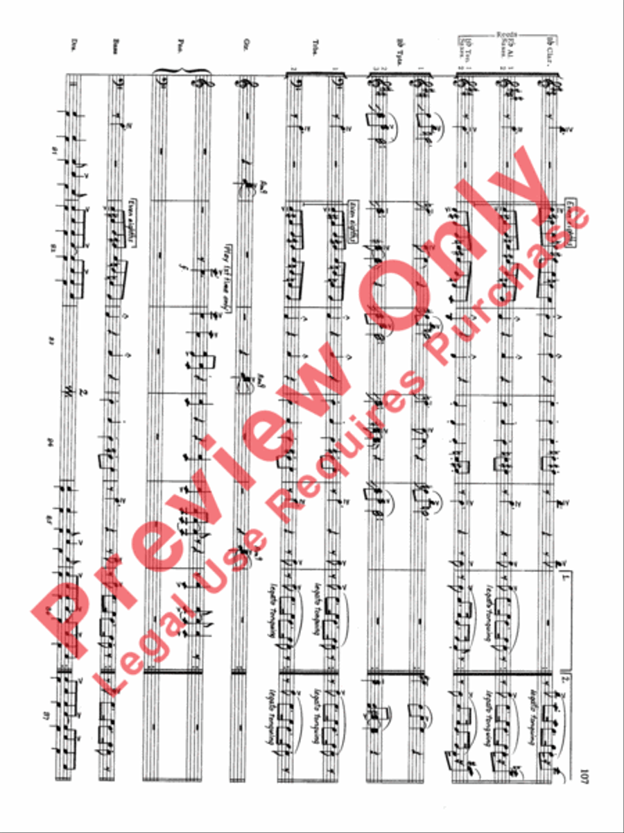 Original Big Band Sounds Big Band scores gallery preview page 108