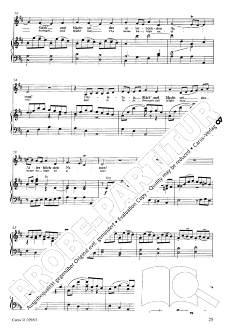 We thank Thee, Lord, God, we thank Thee, Lord (Wir danken dir, Gott, wir danken dir) 4-Part scores gallery preview page 26