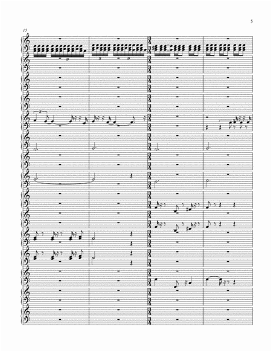 Orchestral Strings & Piano Small Ensemble scores gallery preview page 6