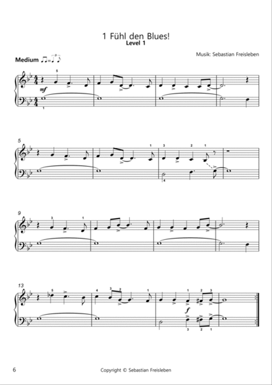 Level Up! 8 Klavierstücke von leicht bis schwer Easy Piano scores gallery preview page 4