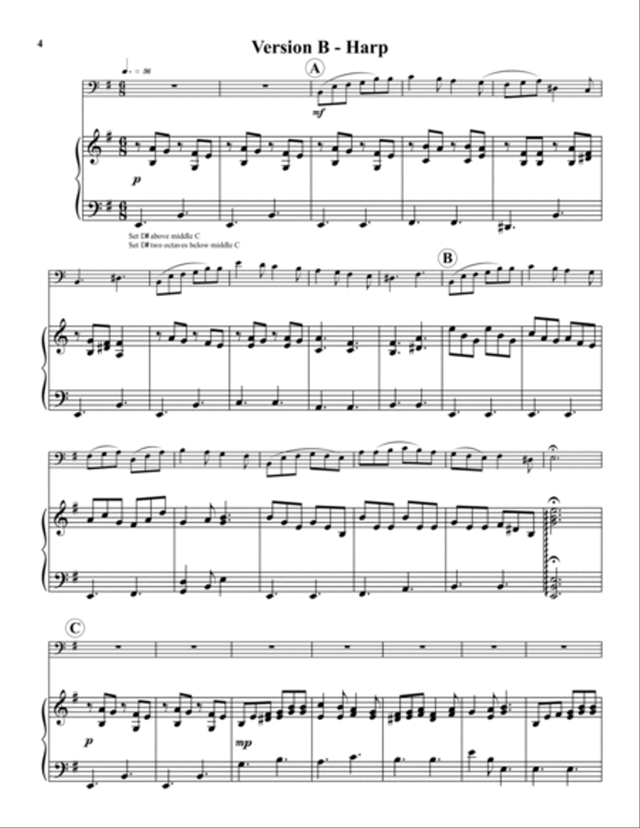 Serenade Bassoon Solo scores gallery preview page 4