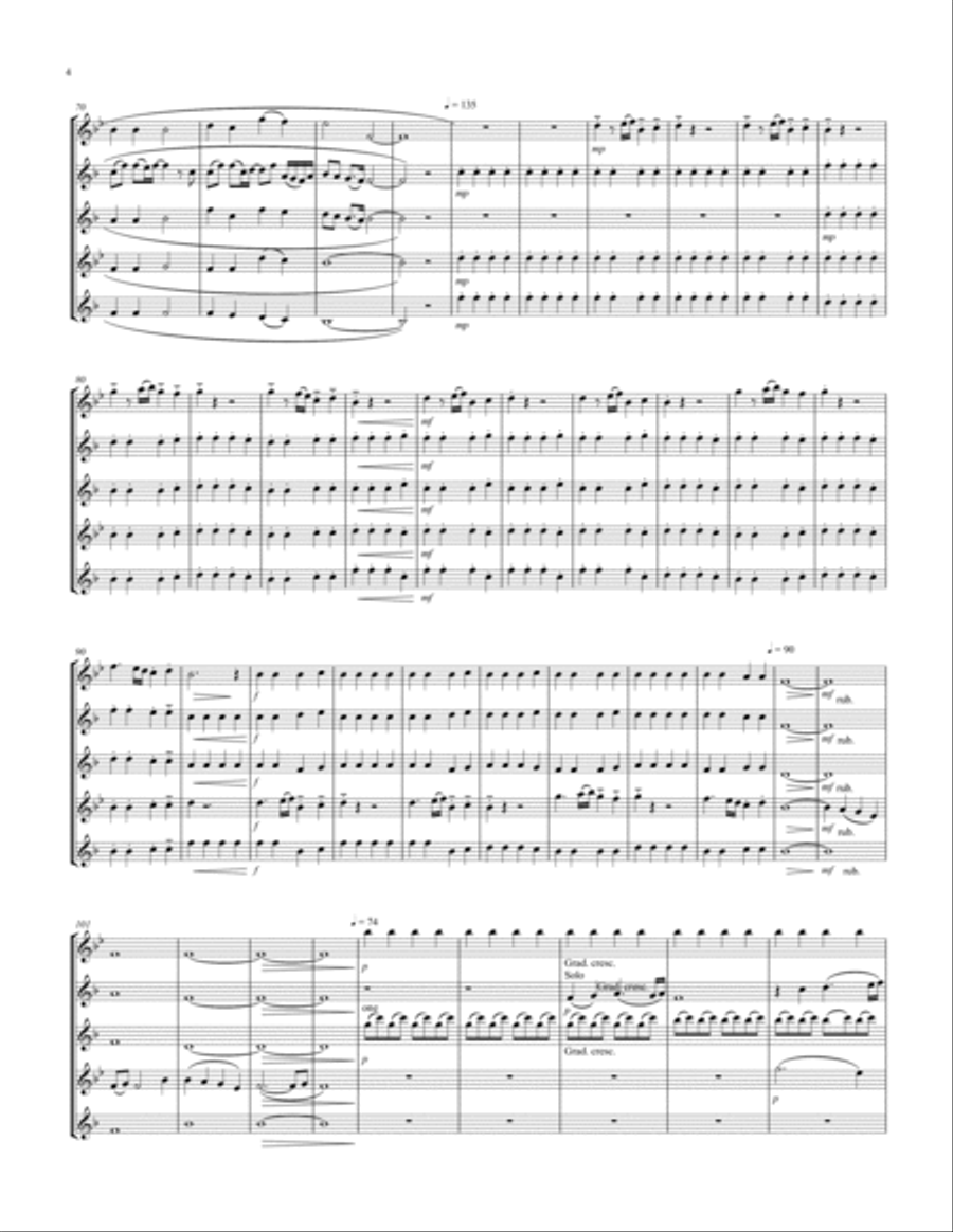 The Spirit of Life The Spirit of Life Woodwind Quintet scores gallery preview page 4