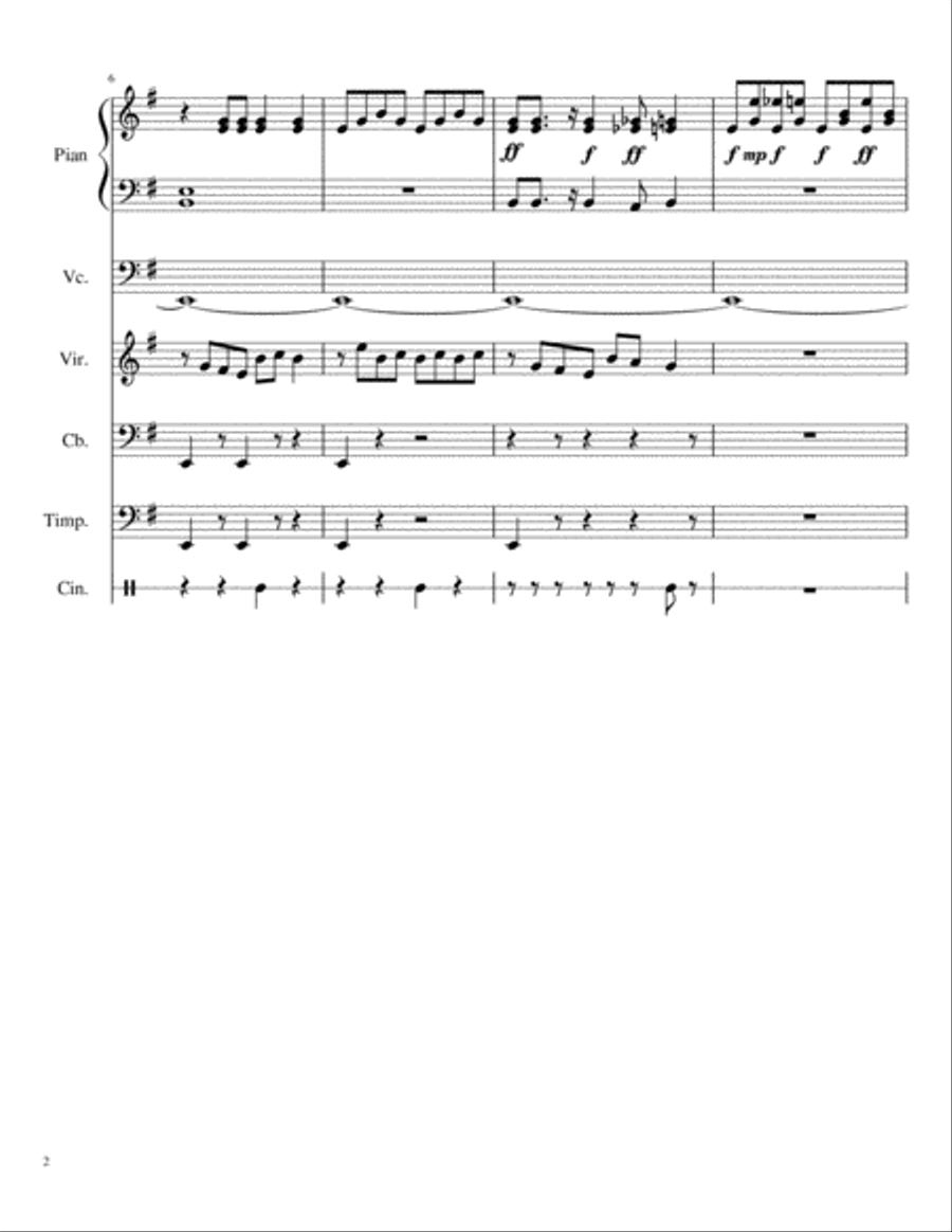Dangerous dance! String Duet scores gallery preview page 2