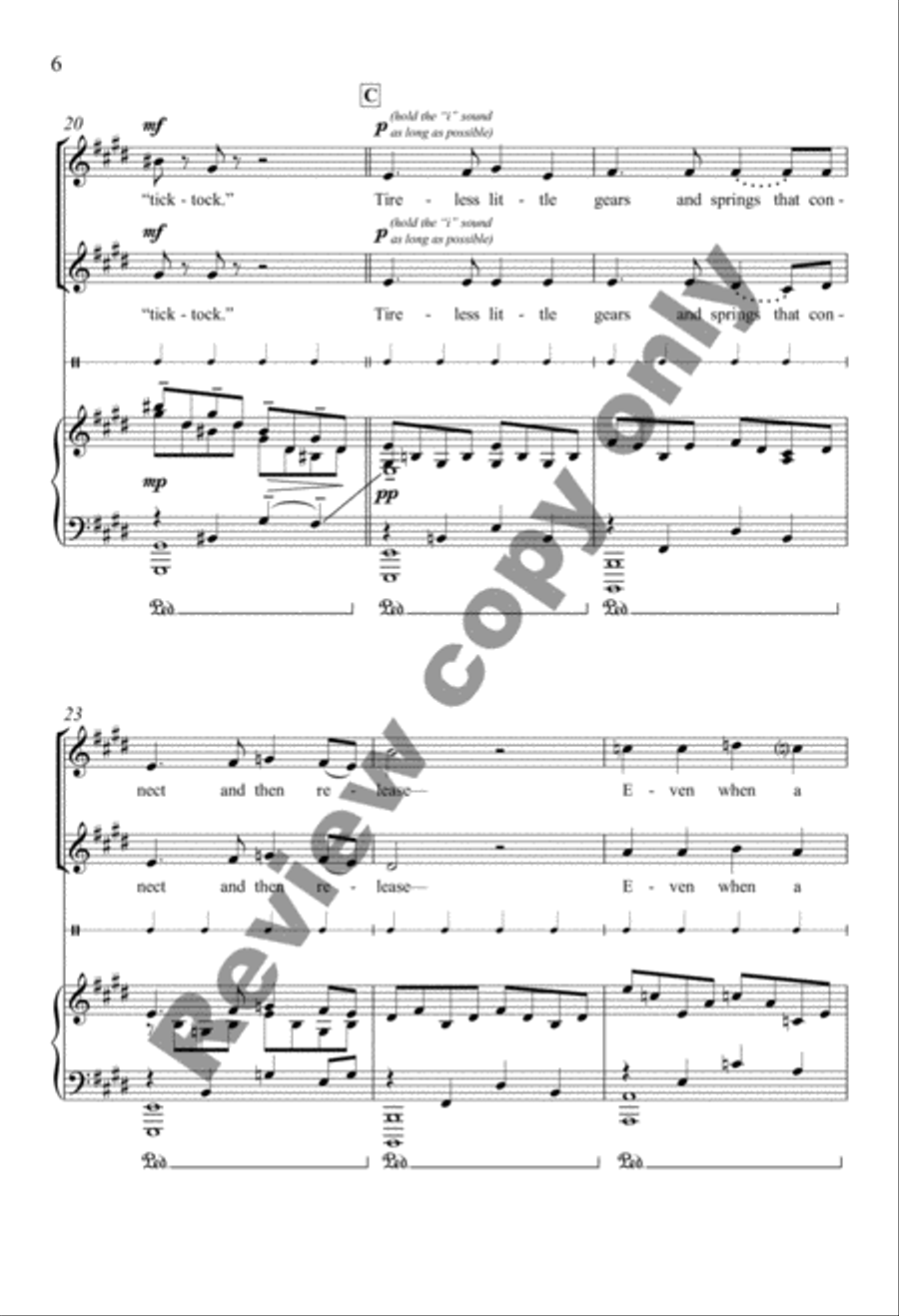 The Clock: (Zegar) The Clock: (Zegar) 2-Part scores gallery preview page 13
