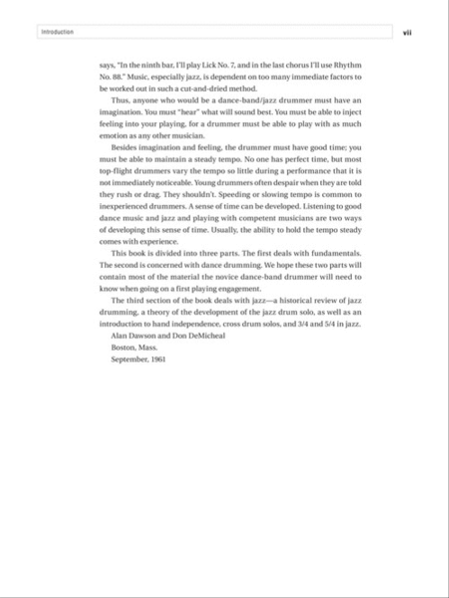 A Manual for the Modern Drummer - 2nd Edition Drums scores gallery preview page 4