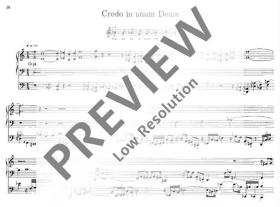 Cantiones Gregorianae pro organo Organ scores gallery preview page 19