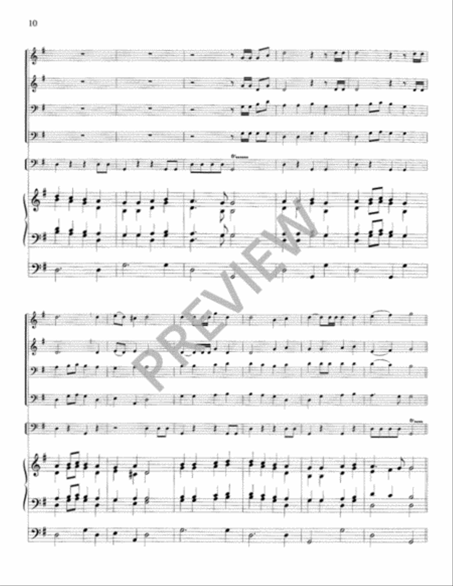 Festival Hymns for Organ, Brass, and Timpani - Volume 2, Easter Trombone scores gallery preview page 12