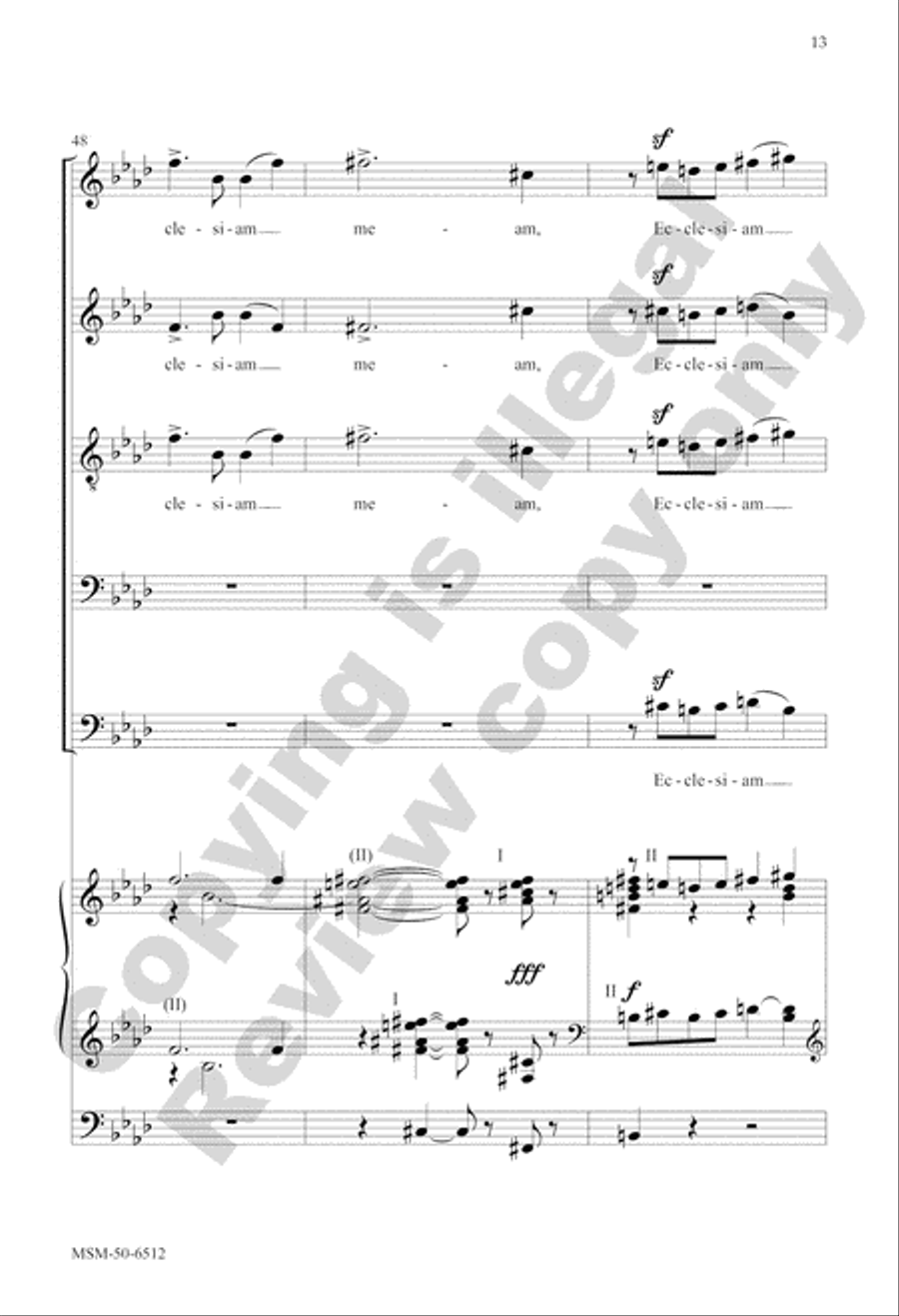 Tu es Petrus Tu es Petrus SAT scores gallery preview page 13