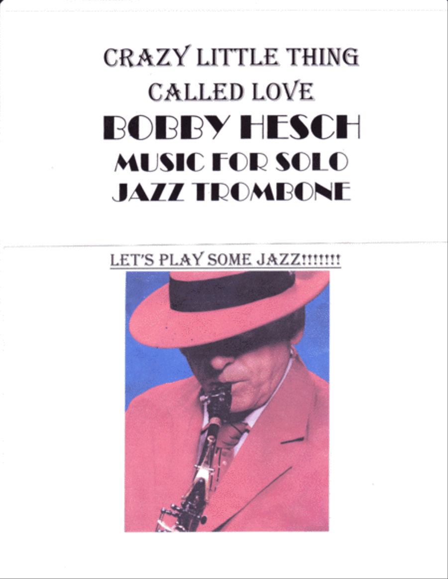 Crazy Little Thing Called Love Trombone Solo scores gallery preview page 1