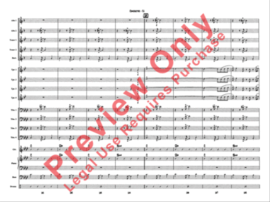 Caravan Jazz Ensemble scores gallery preview page 23
