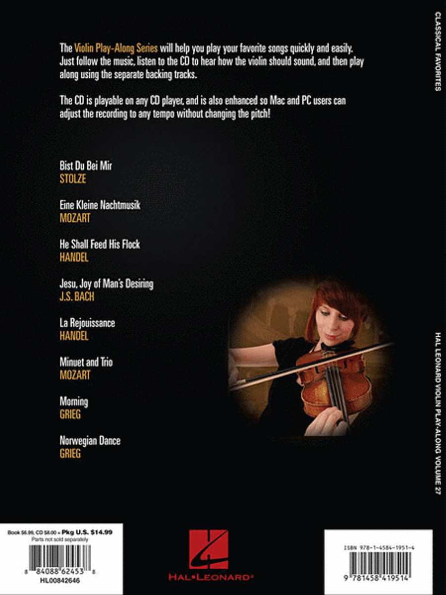 Classical Favorites Classical Favorites Violin Solo scores gallery preview page 2