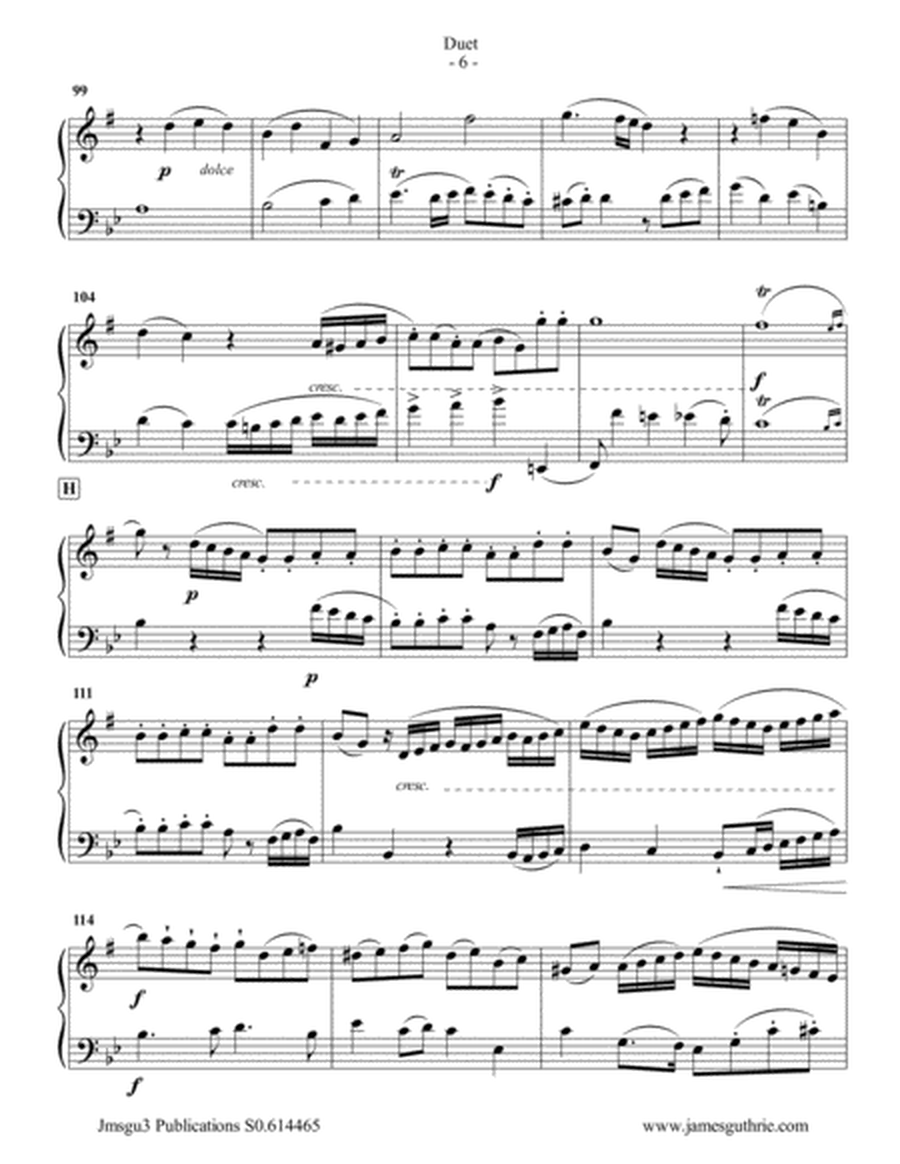 Beethoven: Duet WoO 27 No. 3 for Alto Sax & Bassoon image number null