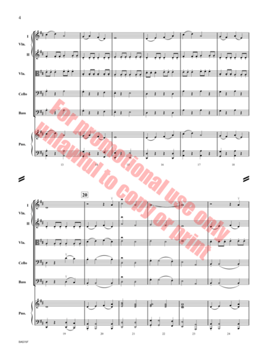 Kith and Kin String Orchestra scores gallery preview page 5