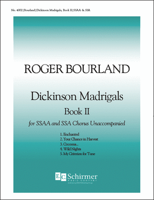 Dickinson Madrigals, Book II