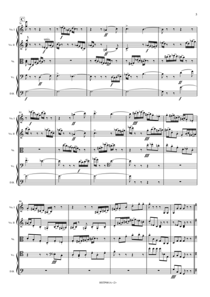 Tchaikovsky - Serenade for String Orchestra, Op.48 (Score & parts)