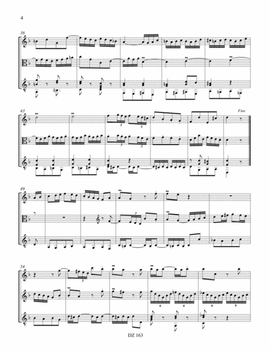 Six sonates en trio, vol. III, BWV 527