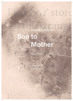 Book cover for Son to Mother