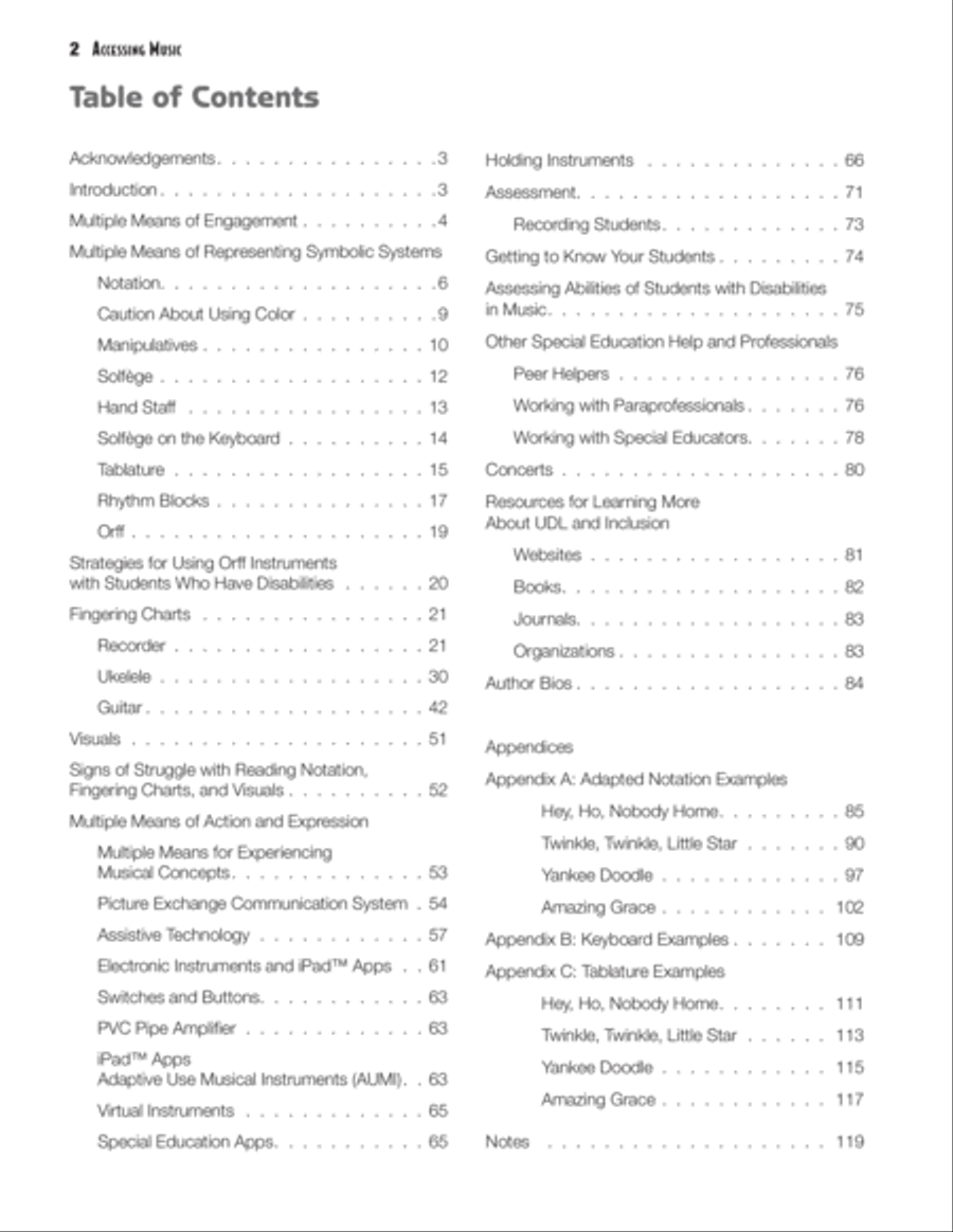 Accessing Music CD scores gallery preview page 2