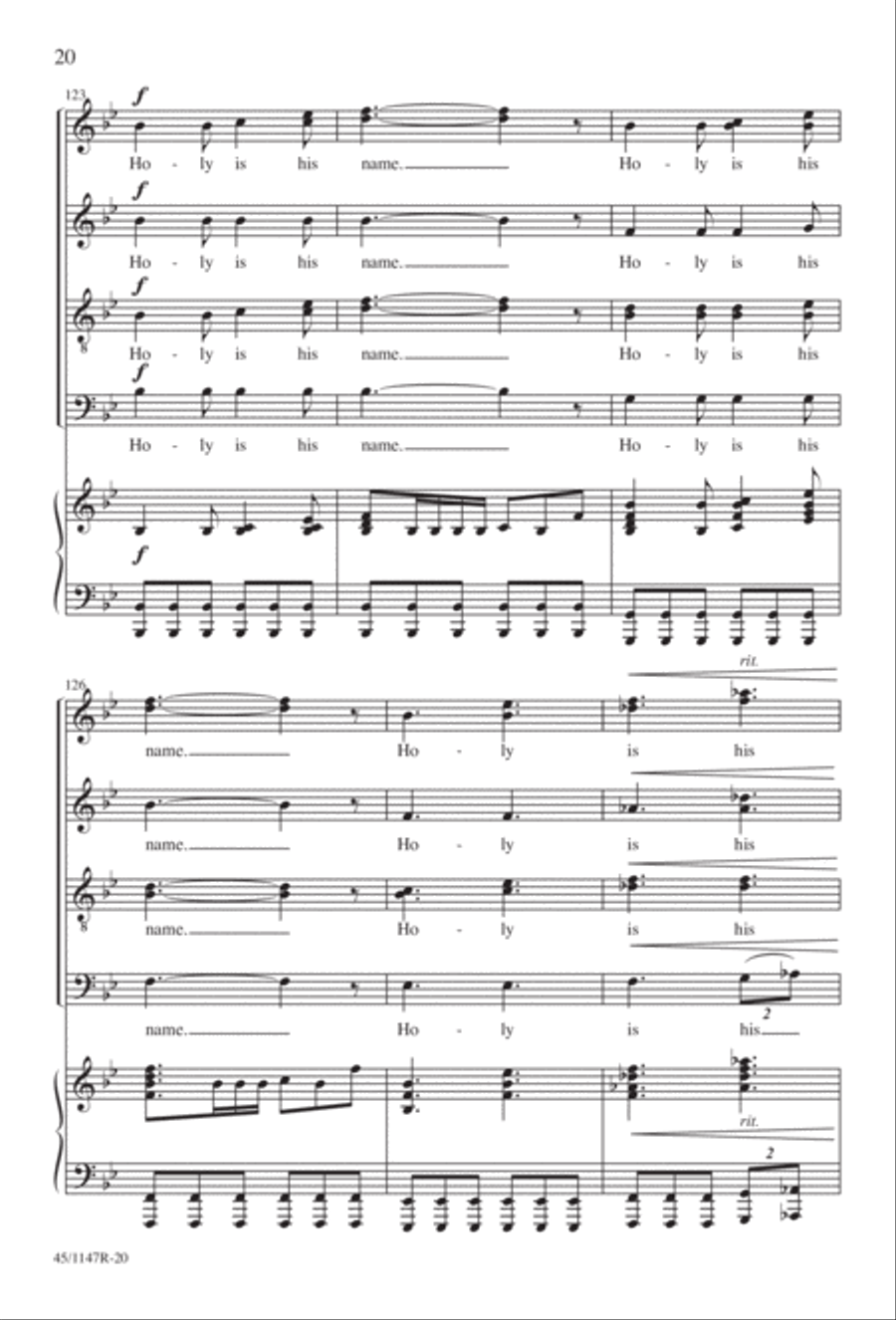 Magnificat Divisi scores gallery preview page 21