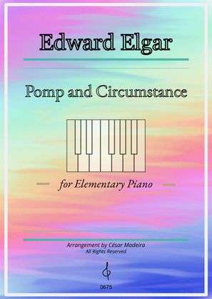 Pomp and Circumstance No.1 - Elementary Piano - W/Chords
