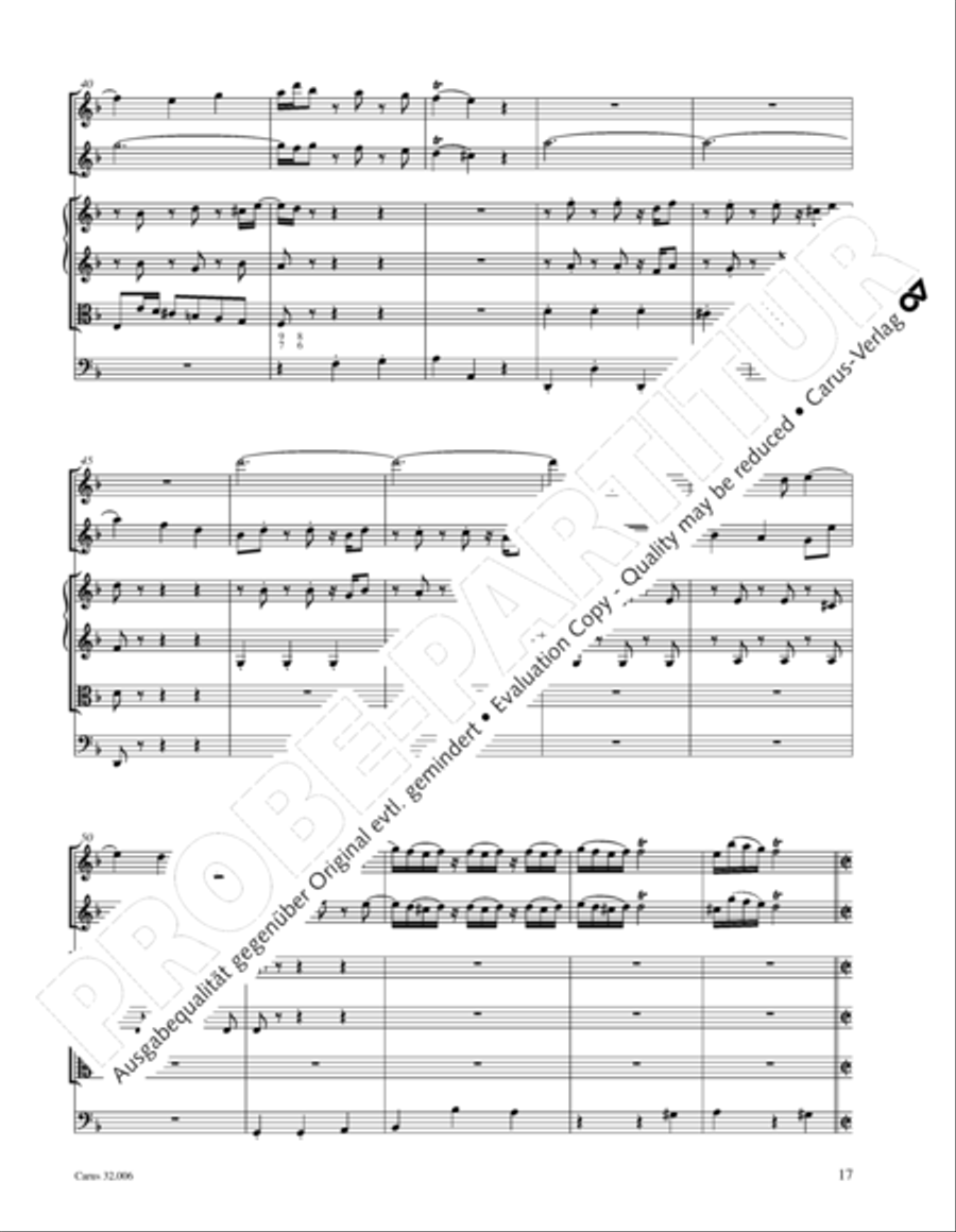 Gesamtausgabe Band 6 (Orchestermusik III: Sinfonien) Orchestra scores gallery preview page 34