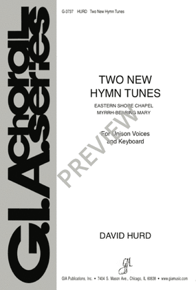 Book cover for Two New Hymn Tunes