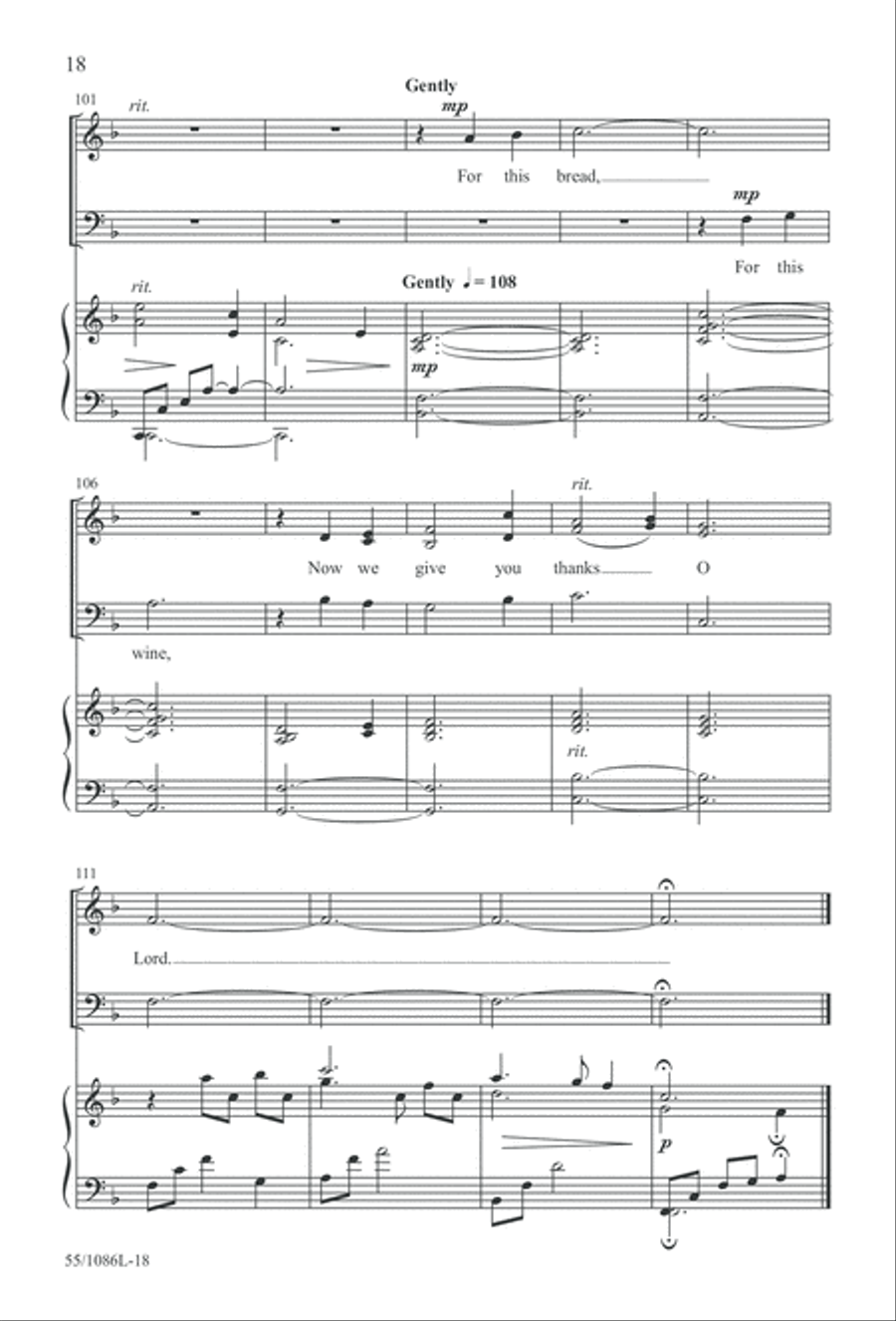 Out of the Shadows 3-Part scores gallery preview page 18