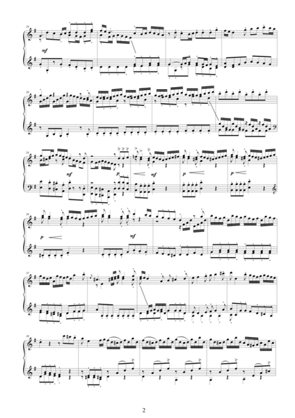 Pergolesi GB - Flute concerto in G - Piano version - 1 Allegro spiritoso image number null