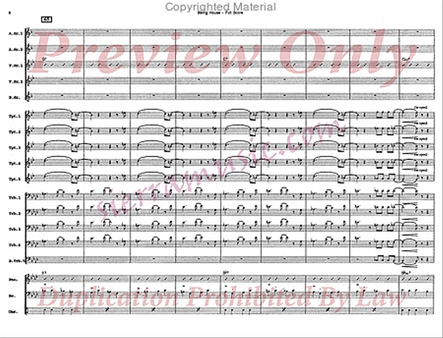 Swing House Swing House Jazz Ensemble scores gallery preview page 9