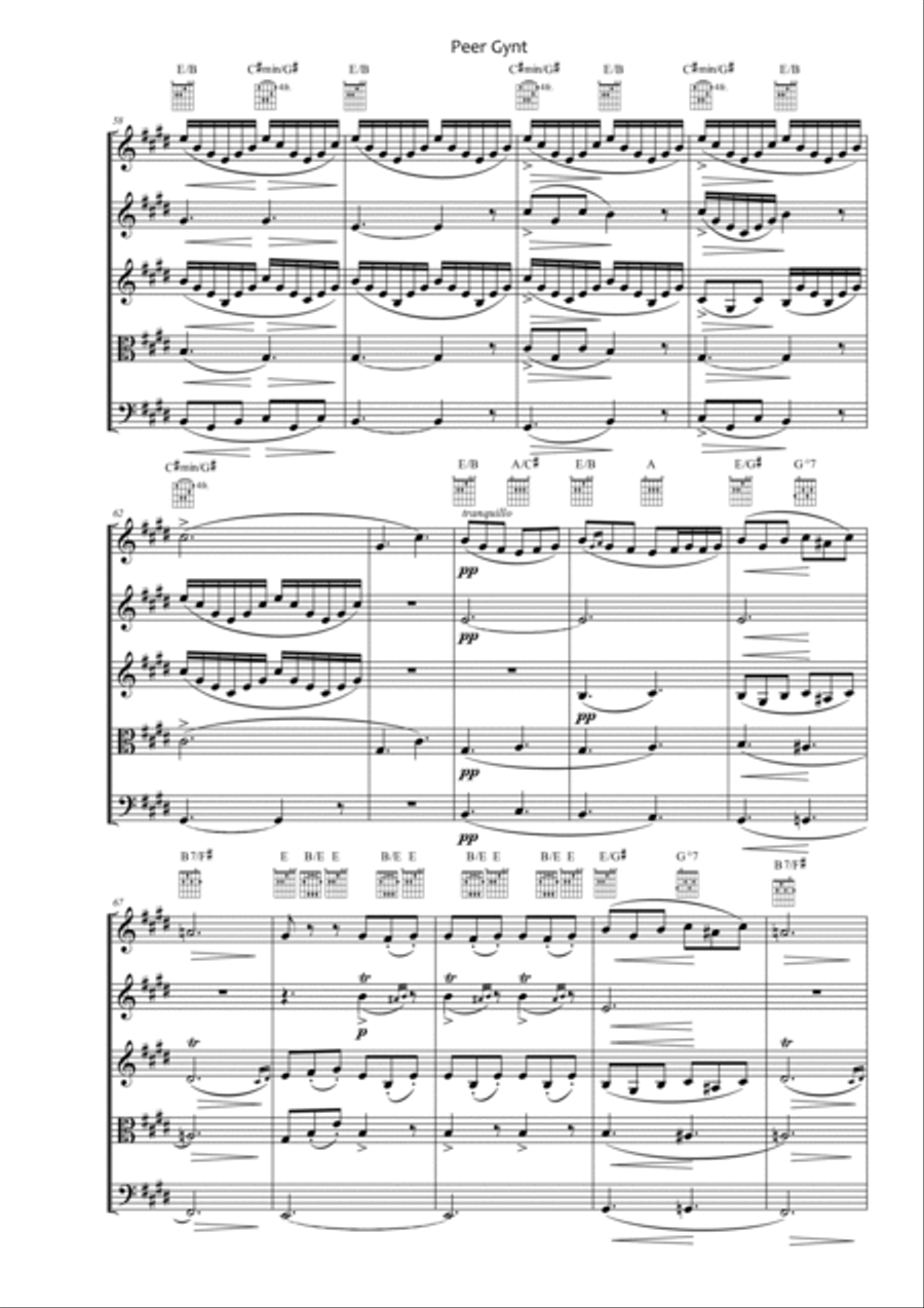 Peer Gynt School and Community scores gallery preview page 5