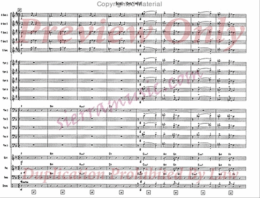 Carl Carl Jazz Ensemble scores gallery preview page 15
