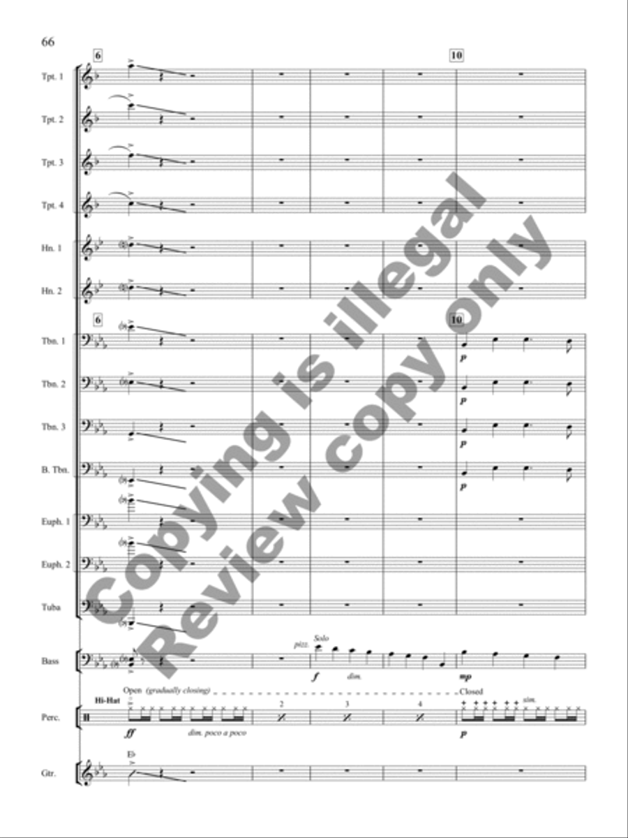 Christmas Brass Brass Band scores gallery preview page 50