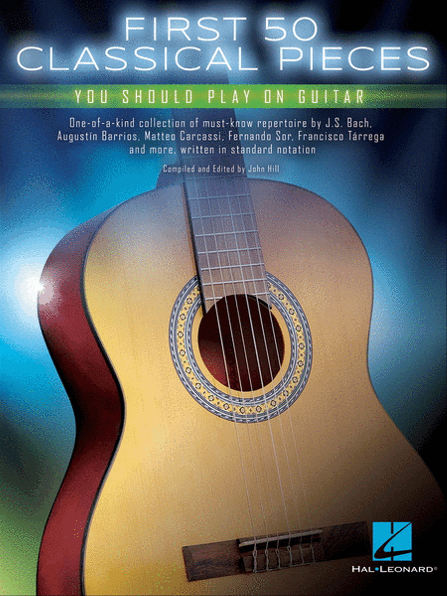 First 50 Classical Pieces You Should Play on Guitar Acoustic Guitar scores gallery preview page 1
