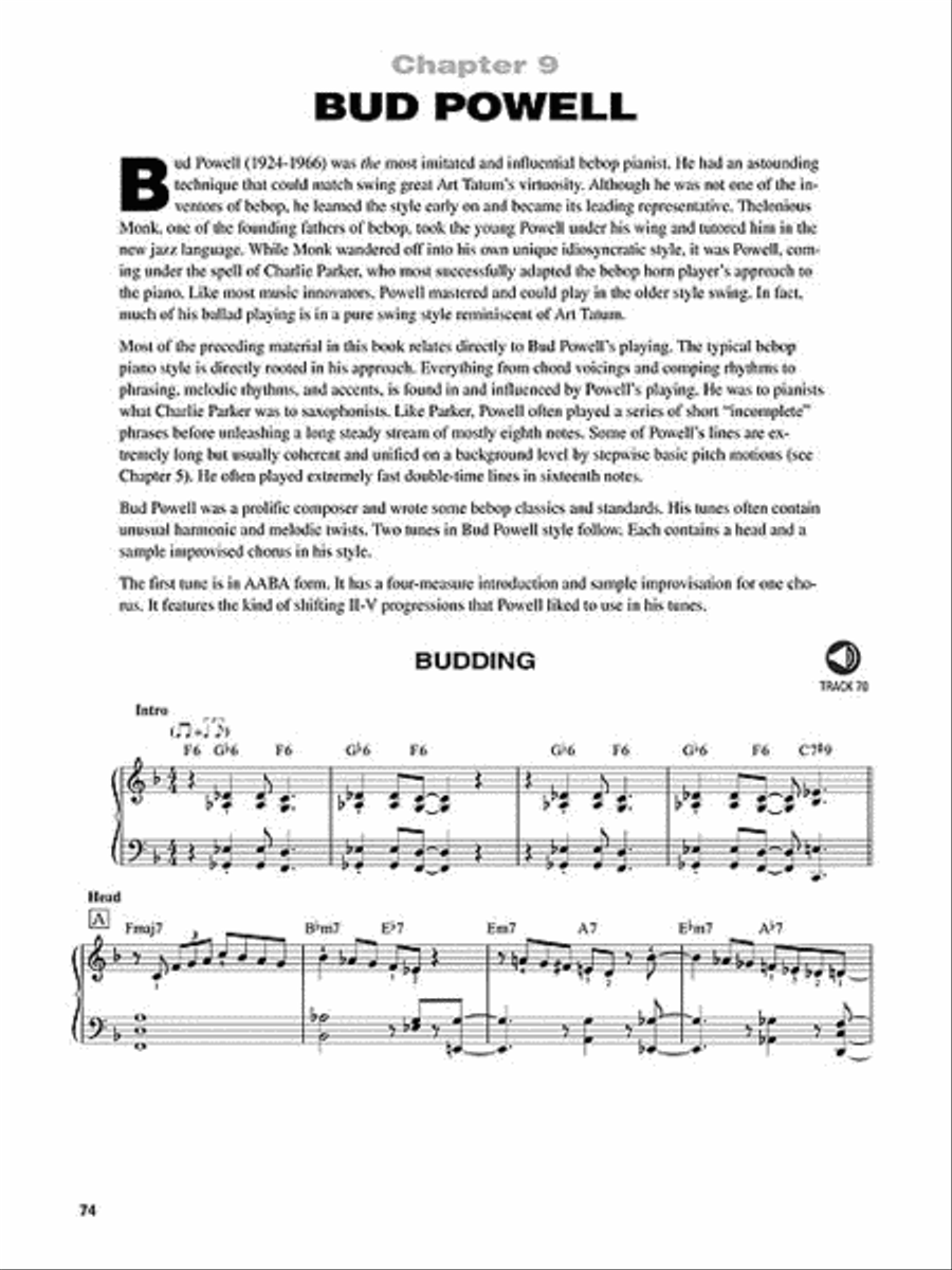 Bebop Jazz Piano – The Complete Guide Piano Method scores gallery preview page 6