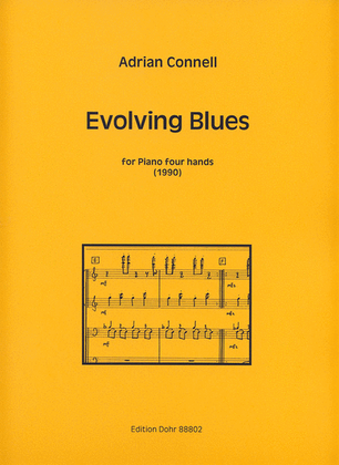 Evolving Blues für Klavier vierhändig (1990)