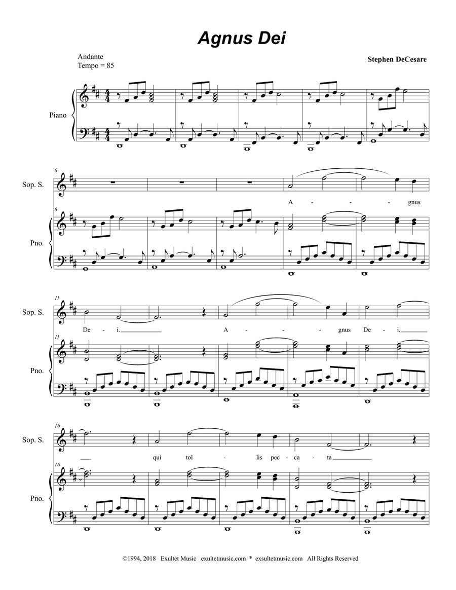 Agnus Dei (from 