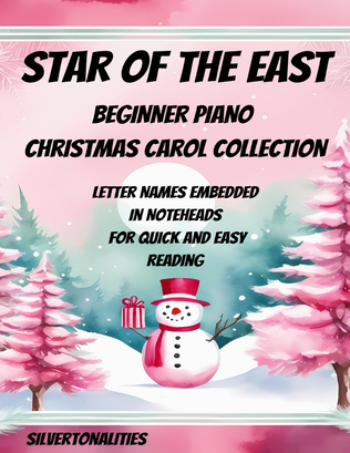 Book cover for Star of the East and the Carols of Christmas for Beginner Piano